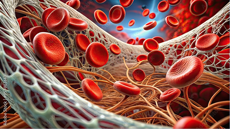 Image of blood cells