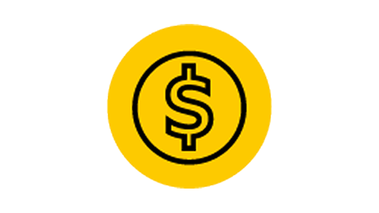 dollar sign icon